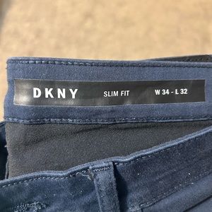 Men’s DKNY navy blue pants